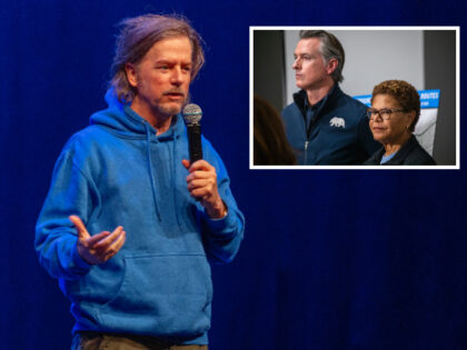 CHICAGO, ILLINOIS - JANUARY 31: David Spade performs at the Riviera Theatre during his “