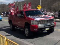 WATCH: Trump Supporter in Big Red Truck Trolls Leftist ‘No Kings’ Protesters
