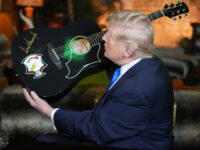 Trump Visits Graceland and Signs Replica Guitar: ‘I Love Elvis’