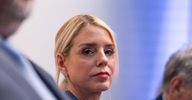 Report: Pam Bondi Relocating to Military Base After Wave of Threats