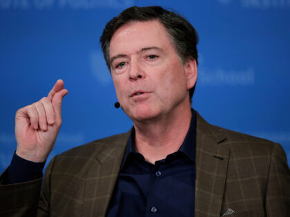 former-fbi-director-james-comey-filephoto2020-apphoto FILE - Former Director of the Federal Bureau of Investigation James Comey speaks at Harvar