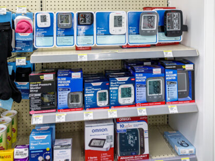Florida, Miami Beach, Walgreens pharmacy, diabetes care glucose meters. (Photo by: Jeff Gr