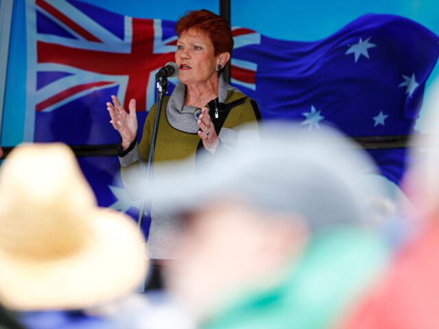 pauline hanson MELBOURNE, VICTORIA STATE, AUSTRALIA - 2025/11/30: Pauline Hanson, Senator of Australia, i