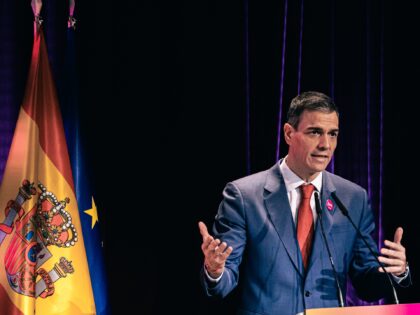 MADRID, SPAIN - MARCH 04: The President of the Government, Pedro Sanchez, speaks during th