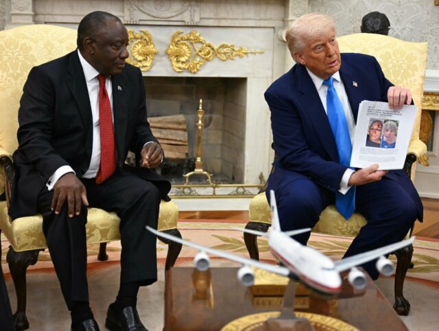 US President Donald Trump holds a tense meeting with South African President Cyril Ramapho