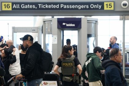Airports have been getting jammed up as a partial government shutdown has increased absenc