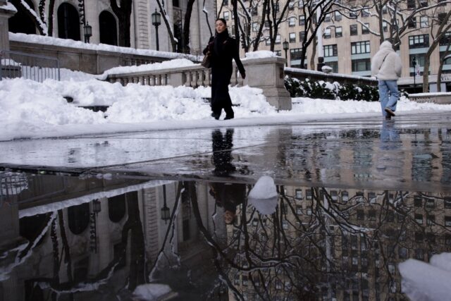 Analysts attributed some of the depressed retail activity to severe winter storms that bat