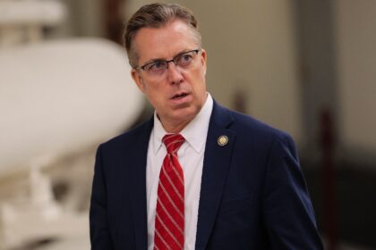 Andy Ogles, pictured at the US Capitol on February 03, 2026, said Muslims "don't