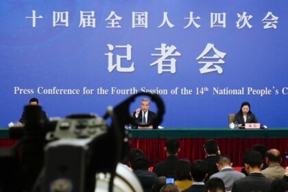 China's Foreign Minister Wang Yi, who is also a member of the Political Bureau of the