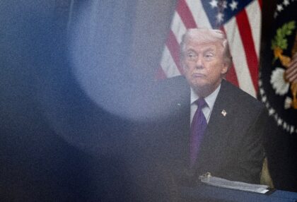 Donald Trump has been vague about both the reason for entering a war with Iran and the obj