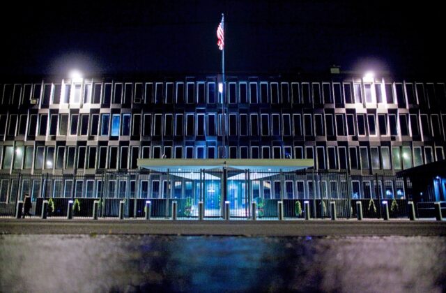 No one was wounded in the explosion at the US embassy in Oslo, police said