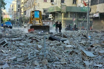 Heavy strikes have rocked Beirut