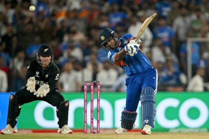India's Sanju Samson (R) top-scored with 89 as India posted a huge score in the T20 W