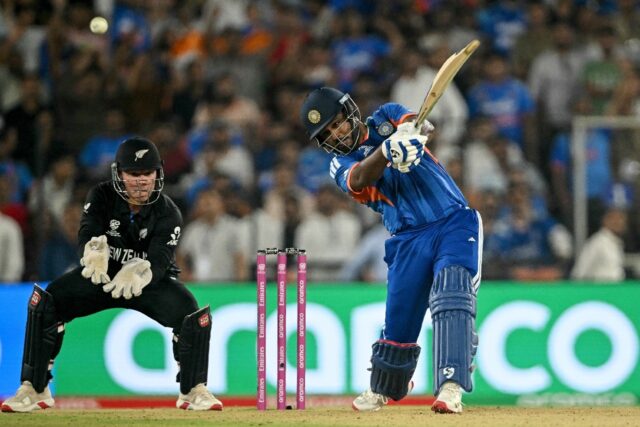 India's Sanju Samson (R) top-scored with 89 as India posted a huge score in the T20 W