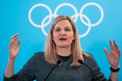 IOC President Kirsty Coventry said the new policy was 'based on science'