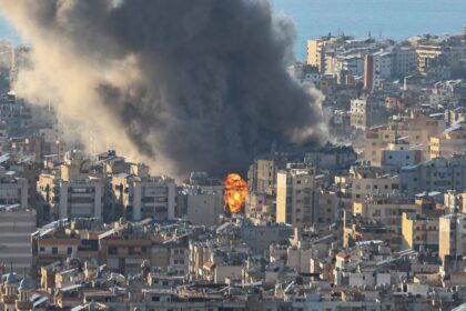 Israel bombed Beirut's southern suburbs on Monday, two days after launching strikes o
