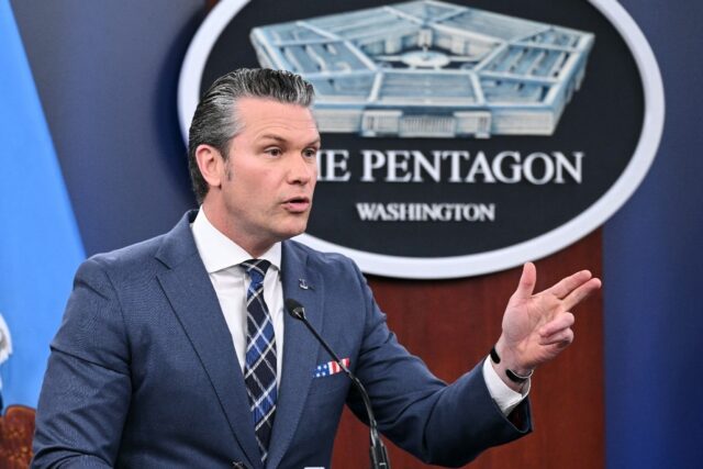 'It takes money to kill bad guys,' Defense Secretary Pete Hegseth said Thursday