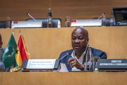 President John Mahama of Ghana, a sponsor of the UN resolution, is one of the African Unio
