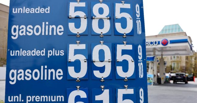 US gas price hits $4 a gallon, highest since 2022 - Breitbart