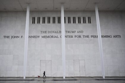 Trump had his name added to the Kennedy Center and installed himelse of chairman of its bo
