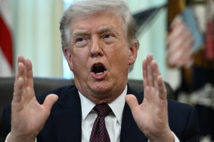 Trump, whose statements on the war have swung from combative to conciliatory, said the war