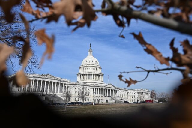 The US Congress, seen here, is the only body in America which can declare war