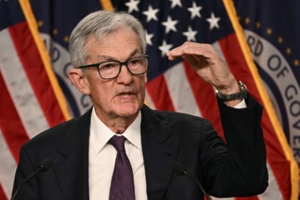 US Federal Reserve Chair Jerome Powell said he would stay in office until his successor is