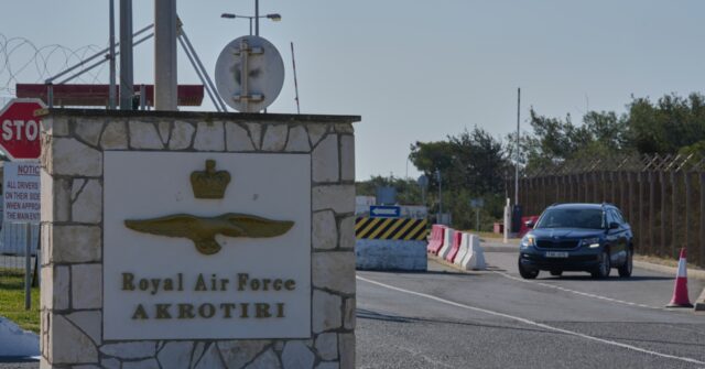 
                            Britain says it's not at war after a drone strikes its Akrotiri base in Cyprus - Breitbart