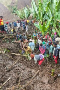At least 50 people killed and 125 others reported missing after landslides sweep Ethiopia