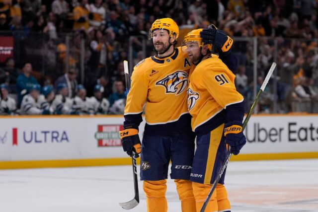Sharks Predators Hockey The Associated Press