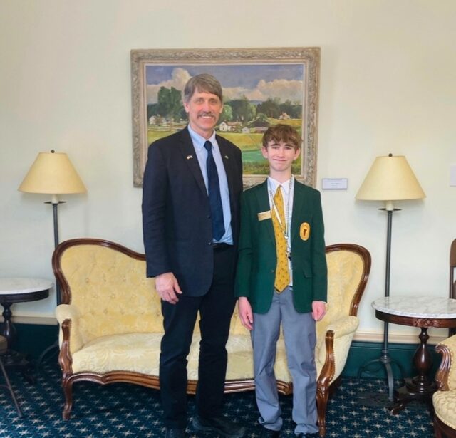 Teen Governor Vermont The Associated Press