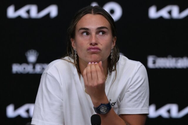 Tennis Sabalenka Engagement The Associated Press