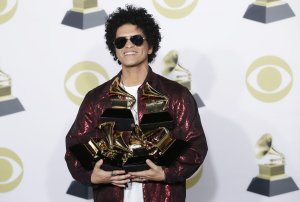 Bruno Mars' 'The Romantic' tops U.S. album chart
