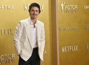 Buzzcut Chalamet, blonde Pattinson appear in 'Dune: Part Three'