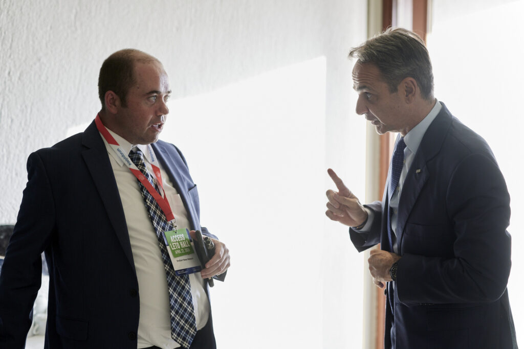 Mitsotakis also said he agrees with Trump that Iran can never have a nuclear weapon but now that Trump has achieved a military success in Iran the situation turns to the economic fallout and the hope is diplomacy wins out from here. (Pic courtesy Greek Prime Minister's Office)