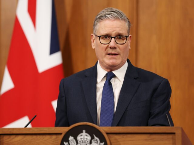 01/04/2026. London, United Kingdom. Prime Minister Keir Starmer holds a press conference o
