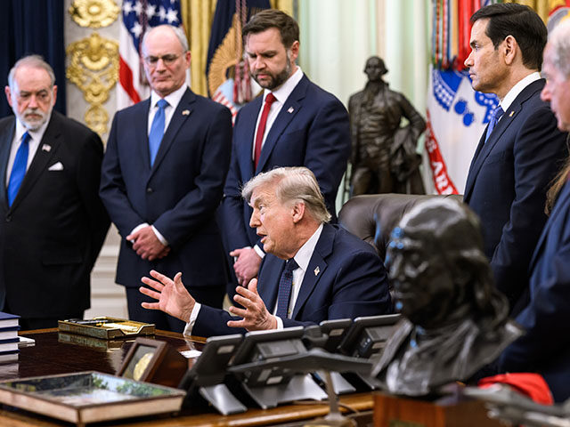 President Donald J. Trump meets with Lebanese Ambassador to the U.S. Nada Hamadeh, Israeli