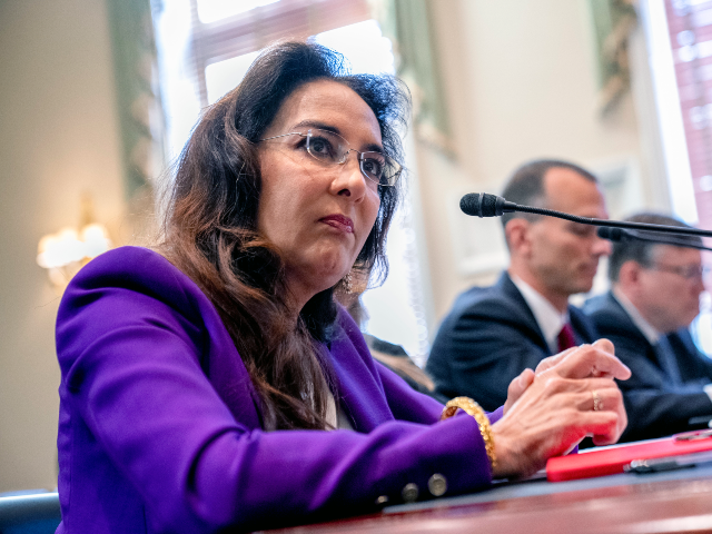 AP23131575813929 Former Trump campaign lawyer Harmeet Dhillon appears at a House Committee on House Adminis