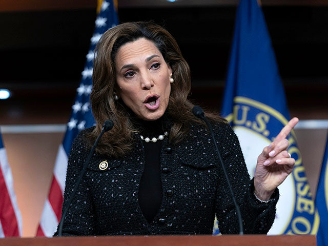 Title: House Republicans Image ID: 24101593104496 Article: Rep. Maria Salazar R-Fla., spea