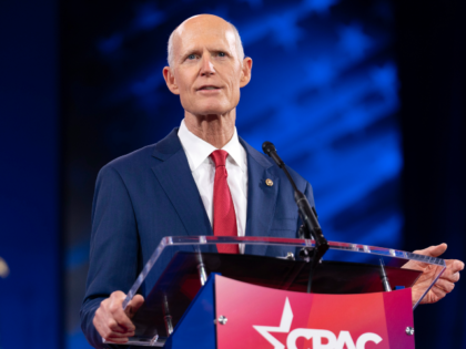Sen. Rick Scott, R-Fla., speaks at the Conservative Political Action Conference, CPAC, at