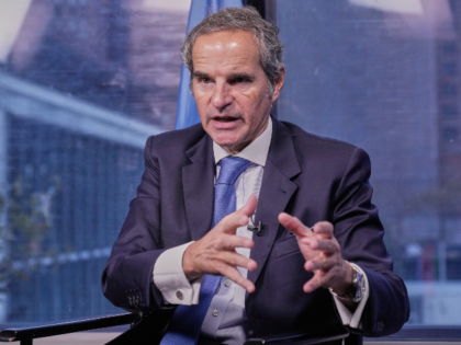 International Atomic Energy Agency Director General Rafael Grossi is interviewed at United