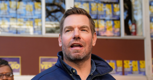 Report: Democrat Eric Swalwell Burned $75,000 of Defunct Campaign’s Money on Hotels, Food, and Uber Rides