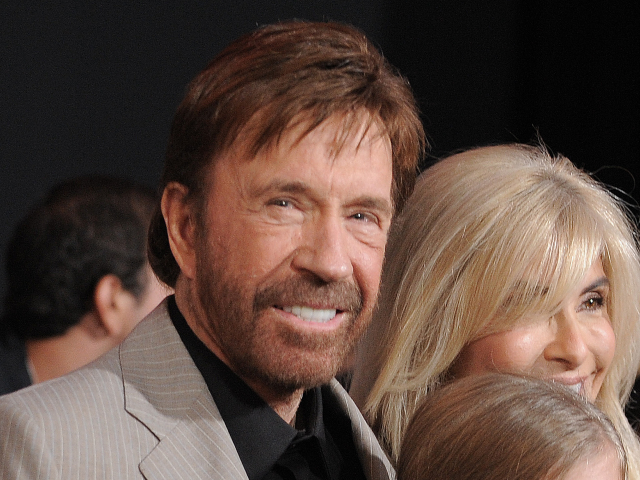 FILE - Chuck Norris attends the premiere for "The Expendables 2" in Los Angeles