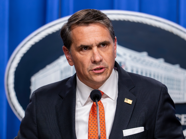 Acting Attorney General Todd Blanche holds a news conference regarding developments in the