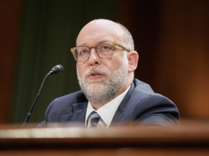 FILE - Office of Management and Budget director Russell Vought testifies during a Senate A