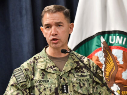 Admiral Charles Bradford "Brad" Cooper II, Commander of US Central Command speak