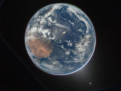 NASA astronaut and Artemis II Commander Reid Wiseman took this picture of Earth from the O