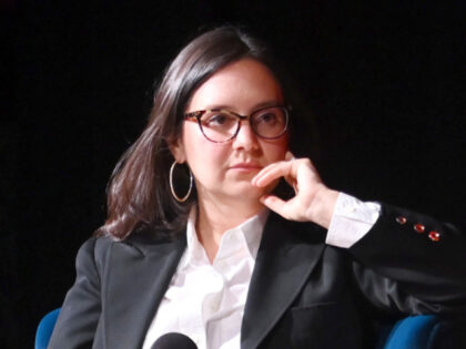 Bari Weiss and Peggy Noonan speak onstage during Book Club Event With Peggy Noonan on Nove