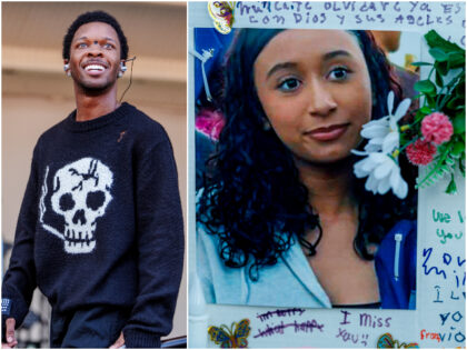 CHICAGO, ILLINOIS - AUGUST 01: Singer-songwriter d4vd performs during Lollapalooza at Gran