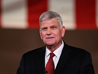 Evangelist Franklin Graham addresses the Republican National Convention in a pre-recorded